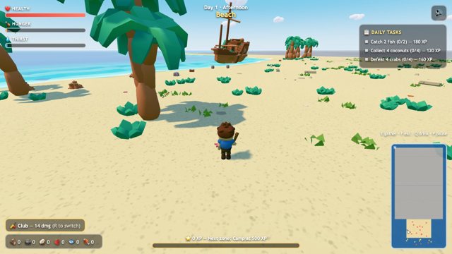 Screenshot of Forgotten Island