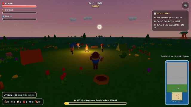 Screenshot of Forgotten Island