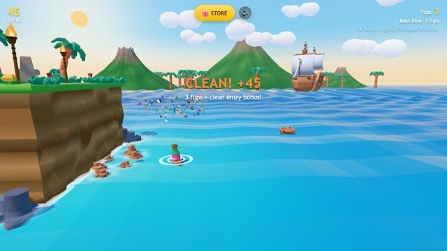 Screenshot of Hawaiian Flip