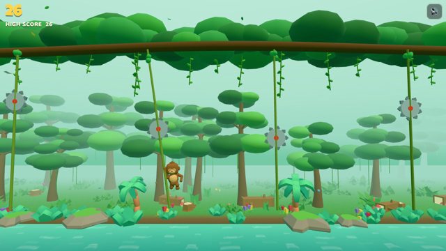 Screenshot of Monkey Swing