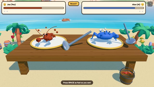 Screenshot of Crab Crunch