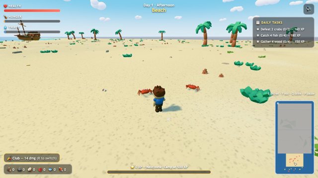 Screenshot of Forgotten Island