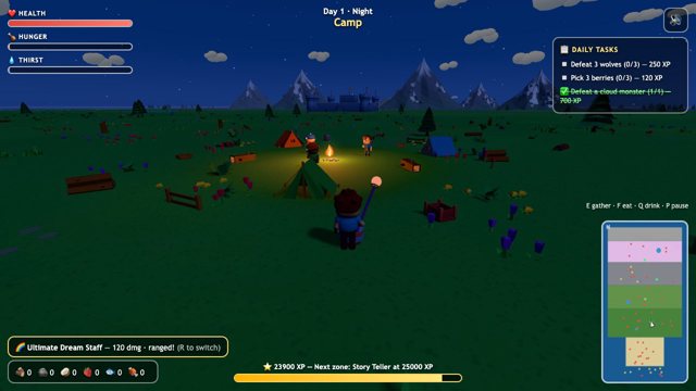 Screenshot of Forgotten Island