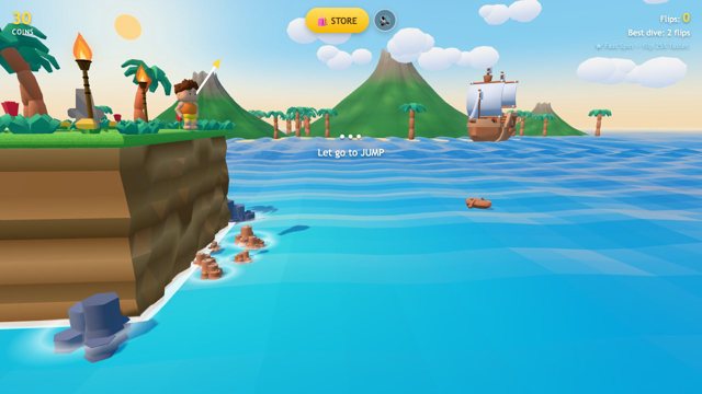 Screenshot of Hawaiian Flip