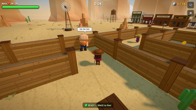 Screenshot of Wild West Brawl Maze