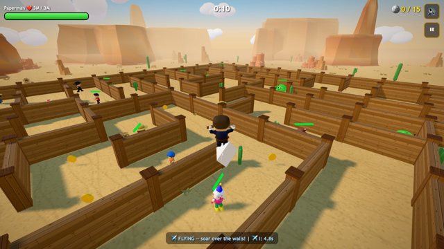 Screenshot of Wild West Brawl Maze