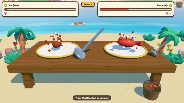 Screenshot of Crab Crunch